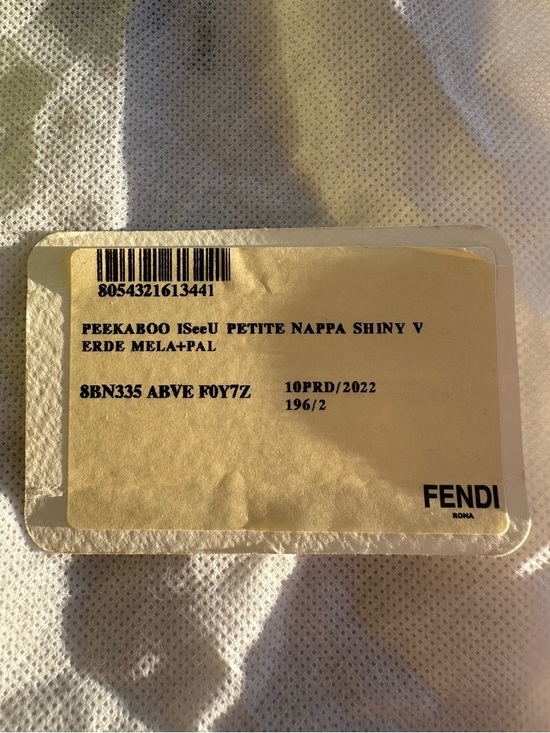 FENDI 2022 Petit Peekaboo ISeeU - Picture 9 of 10